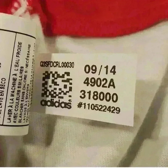 Adidas Originals Hardwood Classics Chicago Bulls SS Shirt Black Red White NWT - Picture 8 of 12